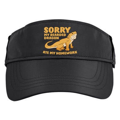 Bearded Dragon School My Bearded Dragon Ate My Homework Adult Drive Performance Visor