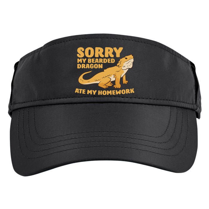 Bearded Dragon School My Bearded Dragon Ate My Homework Adult Drive Performance Visor