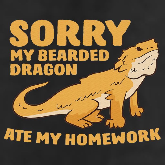 Bearded Dragon School My Bearded Dragon Ate My Homework 11oz C Handle Ceramic Mug