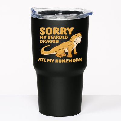 Bearded Dragon School My Bearded Dragon Ate My Homework Tumbler