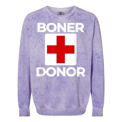 Boner Donor Shirt Funny Halloween shirt Colorblast Crewneck Sweatshirt