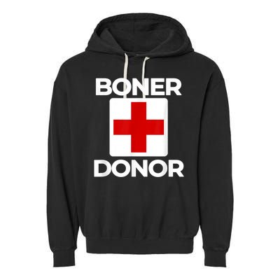 Boner Donor Shirt Funny Halloween shirt Garment-Dyed Fleece Hoodie