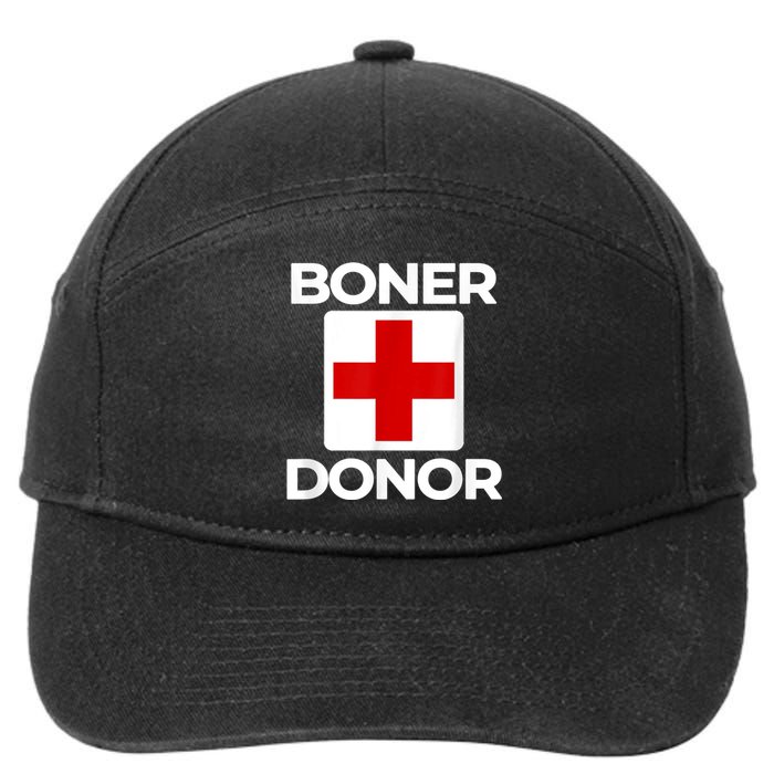 Boner Donor Shirt Funny Halloween shirt 7-Panel Snapback Hat