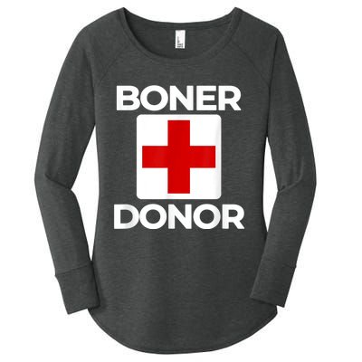 Boner Donor Shirt Funny Halloween shirt Women's Perfect Tri Tunic Long Sleeve Shirt