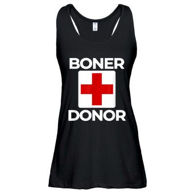 Boner Donor Shirt Funny Halloween shirt Ladies Essential Flowy Tank