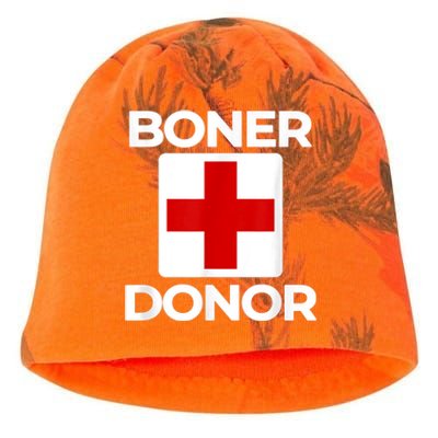 Boner Donor Shirt Funny Halloween shirt Kati - Camo Knit Beanie