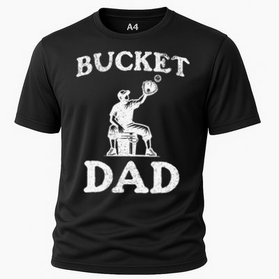 Bucket Dad Softball Dad Baseball Cooling Performance Crew T-Shirt