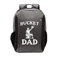 Bucket Dad Softball Dad Baseball Vector Backpack