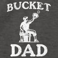 Bucket Dad Softball Dad Baseball Vector Backpack
