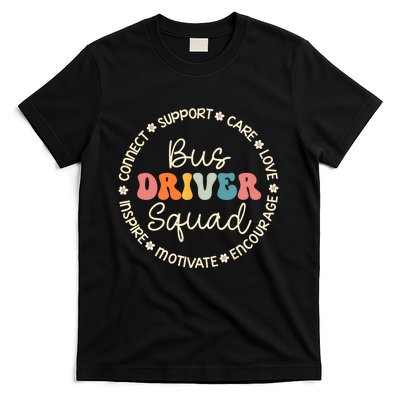 Bus Driver Squad Appreciation Week Back To School T-Shirt