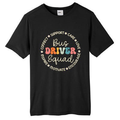 Bus Driver Squad Appreciation Week Back To School Tall Fusion ChromaSoft Performance T-Shirt