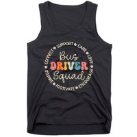 Bus Driver Squad Appreciation Week Back To School Tank Top