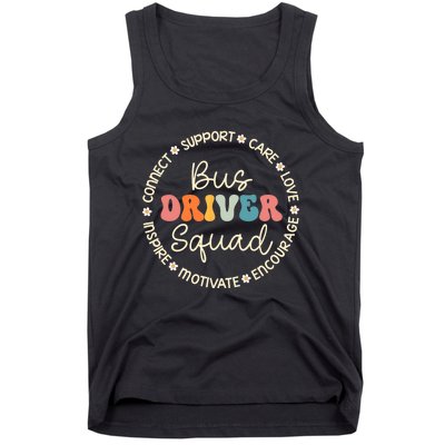 Bus Driver Squad Appreciation Week Back To School Tank Top