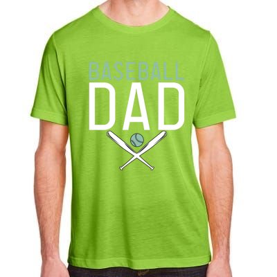 Baseball Dad Sport Father Daddy Gift Adult ChromaSoft Performance T-Shirt