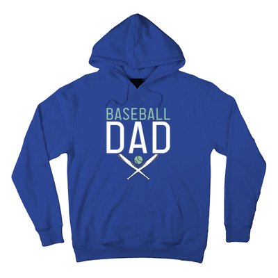 Baseball Dad Sport Father Daddy Gift Hoodie