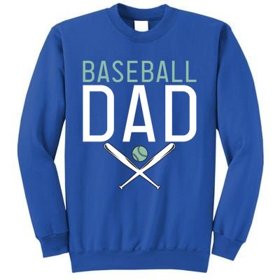 Baseball Dad Sport Father Daddy Gift Sweatshirt