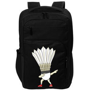 Badminton Dabbing Shuttlecock Birdie Badminton Cute Gift Impact Tech Backpack