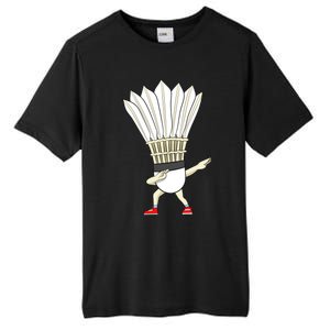 Badminton Dabbing Shuttlecock Birdie Badminton Cute Gift Tall Fusion ChromaSoft Performance T-Shirt