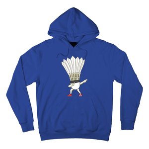 Badminton Dabbing Shuttlecock Birdie Badminton Cute Gift Hoodie