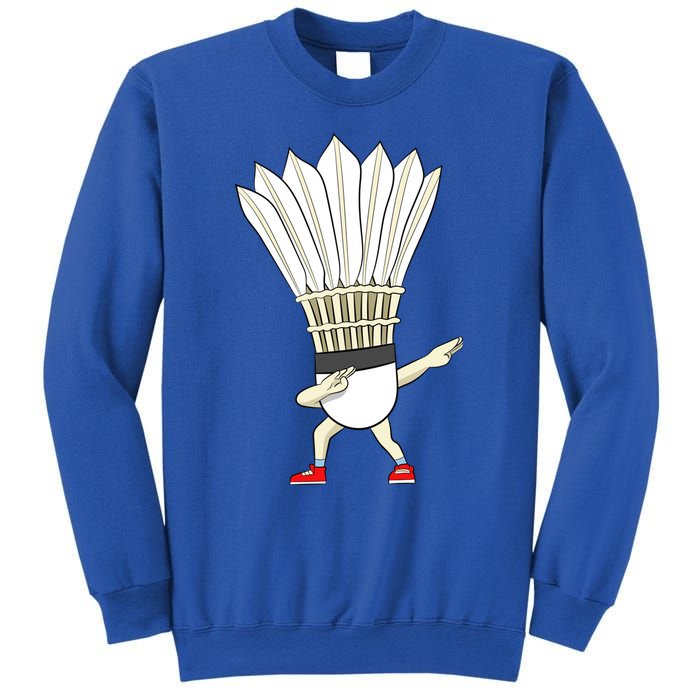 Badminton Dabbing Shuttlecock Birdie Badminton Cute Gift Sweatshirt