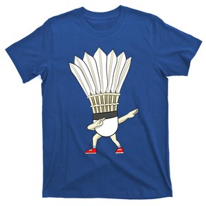 Badminton Dabbing Shuttlecock Birdie Badminton Cute Gift T-Shirt