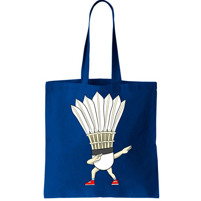 Badminton Dabbing Shuttlecock Birdie Badminton Cute Gift Tote Bag