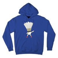 Badminton Dabbing Shuttlecock Birdie Badminton Cute Gift Tall Hoodie