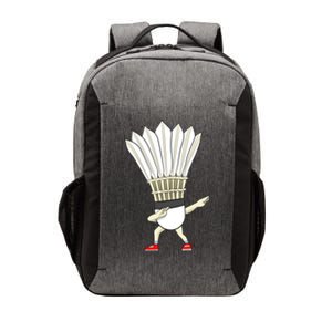 Badminton Dabbing Shuttlecock Birdie Badminton Cute Gift Vector Backpack