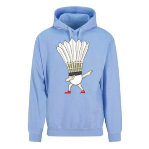 Badminton Dabbing Shuttlecock Birdie Badminton Cute Gift Unisex Surf Hoodie