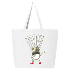 Badminton Dabbing Shuttlecock Birdie Badminton Cute Gift 25L Jumbo Tote