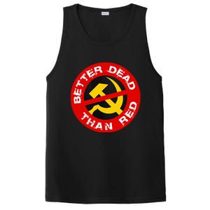 Better Dead Than Red PosiCharge Competitor Tank