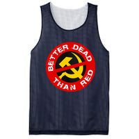 Better Dead Than Red Mesh Reversible Basketball Jersey Tank