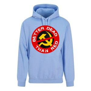 Better Dead Than Red Unisex Surf Hoodie