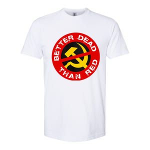 Better Dead Than Red Softstyle CVC T-Shirt