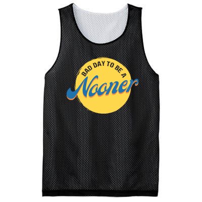 Bad Day To Be A Nooner Mesh Reversible Basketball Jersey Tank