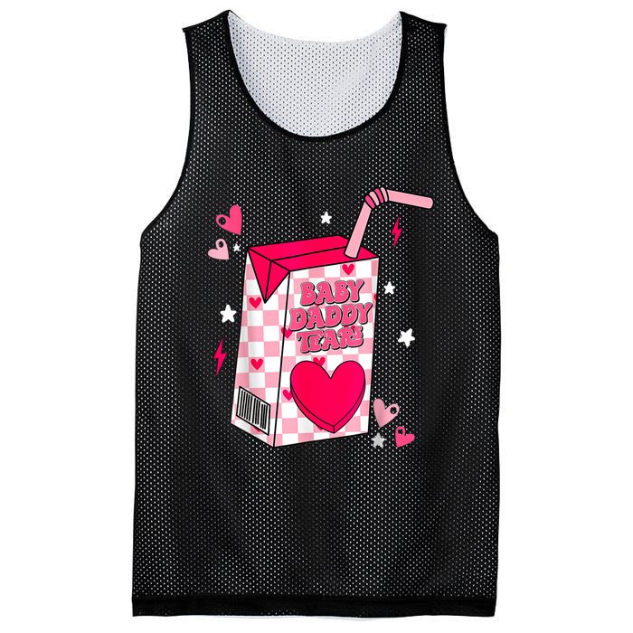 Baby Daddy Tears Mesh Reversible Basketball Jersey Tank