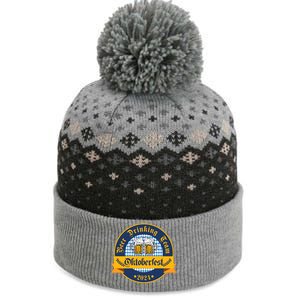 Beer Drinking Team Oktoberfest The Baniff Cuffed Pom Beanie