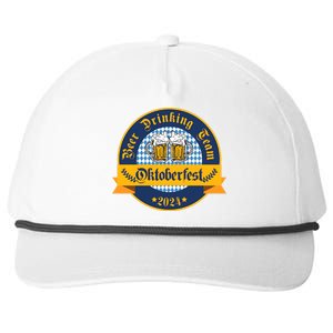 Beer Drinking Team Oktoberfest Snapback Five-Panel Rope Hat