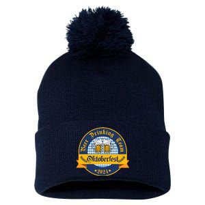 Beer Drinking Team Oktoberfest Pom Pom 12in Knit Beanie