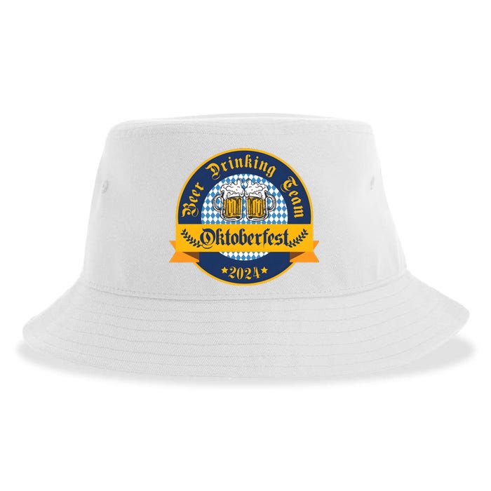 Beer Drinking Team Oktoberfest Sustainable Bucket Hat