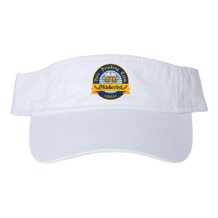 Beer Drinking Team Oktoberfest Valucap Bio-Washed Visor