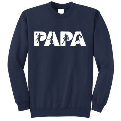 Basketball Dad T, Funny Papa Basketball Father Sweatshirt