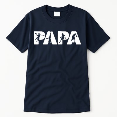 Basketball Dad T, Funny Papa Basketball Father Tall T-Shirt