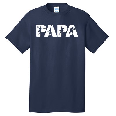 Basketball Dad T, Funny Papa Basketball Father Tall T-Shirt