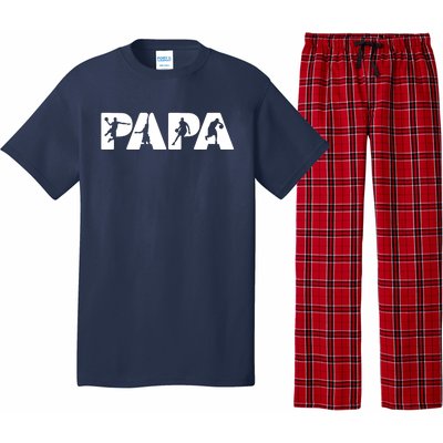 Basketball Dad T, Funny Papa Basketball Father Pajama Set