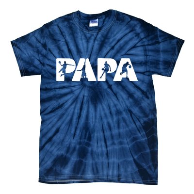 Basketball Dad T, Funny Papa Basketball Father Tie-Dye T-Shirt