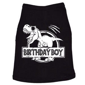 Birthday Dino T Rex Dinosaur Matching Family Doggie Tank