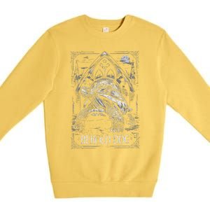 Behold Dog Turtle Elden Merch Premium Crewneck Sweatshirt