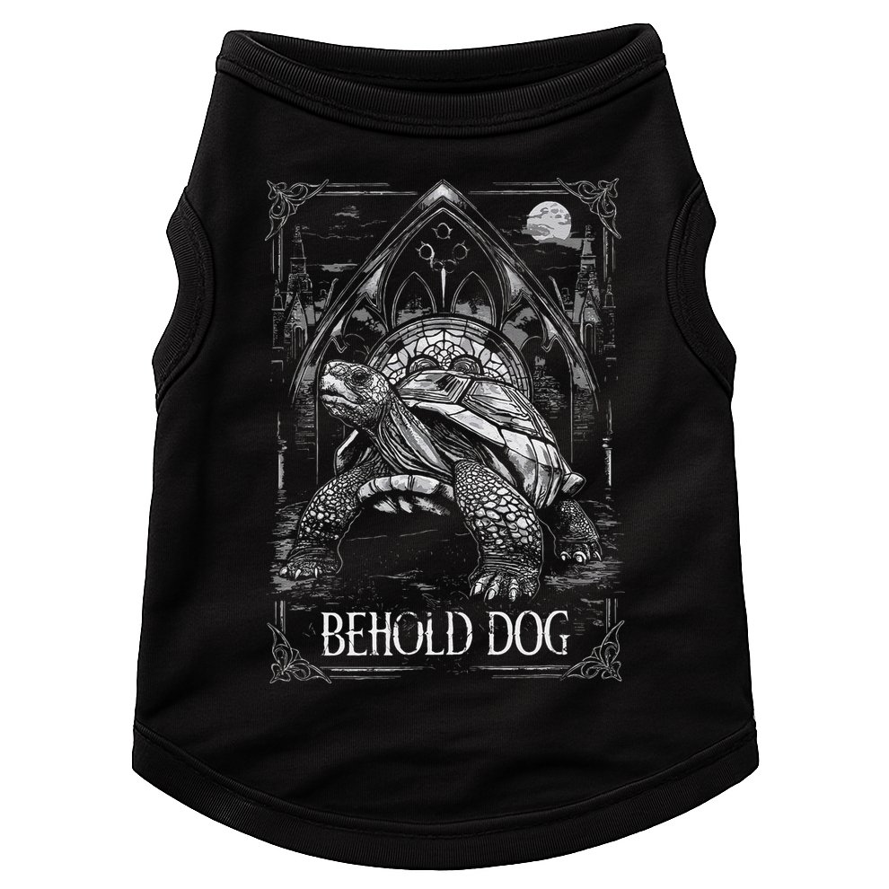 Behold Dog Turtle Elden Merch Doggie Tank