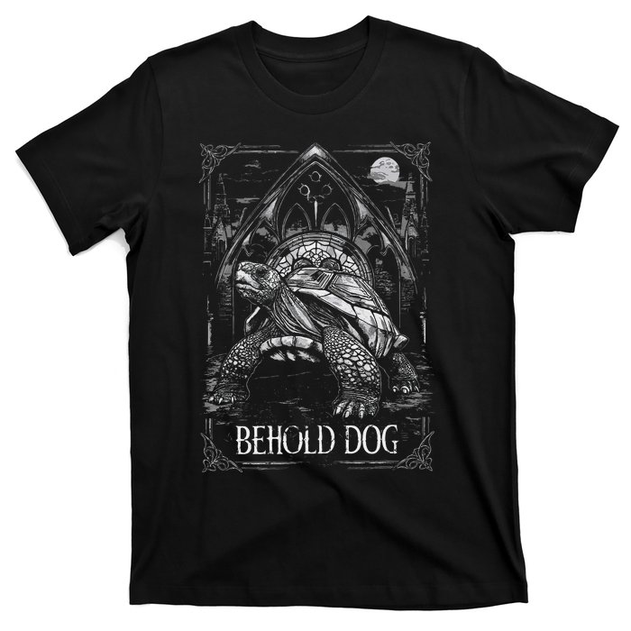 Behold Dog Turtle Elden Merch T-Shirt